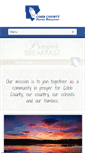 Mobile Screenshot of cobbcountyprayerbreakfast.org